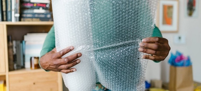 bubble wrap roll