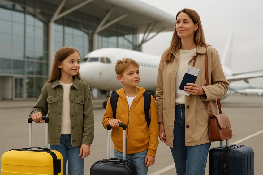 How to Move Overseas with Your Children?