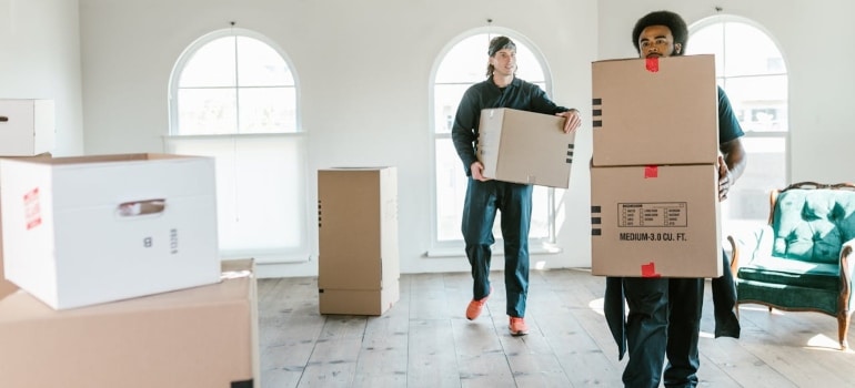 movers helping with a move