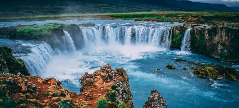 waterfalls in Iceland