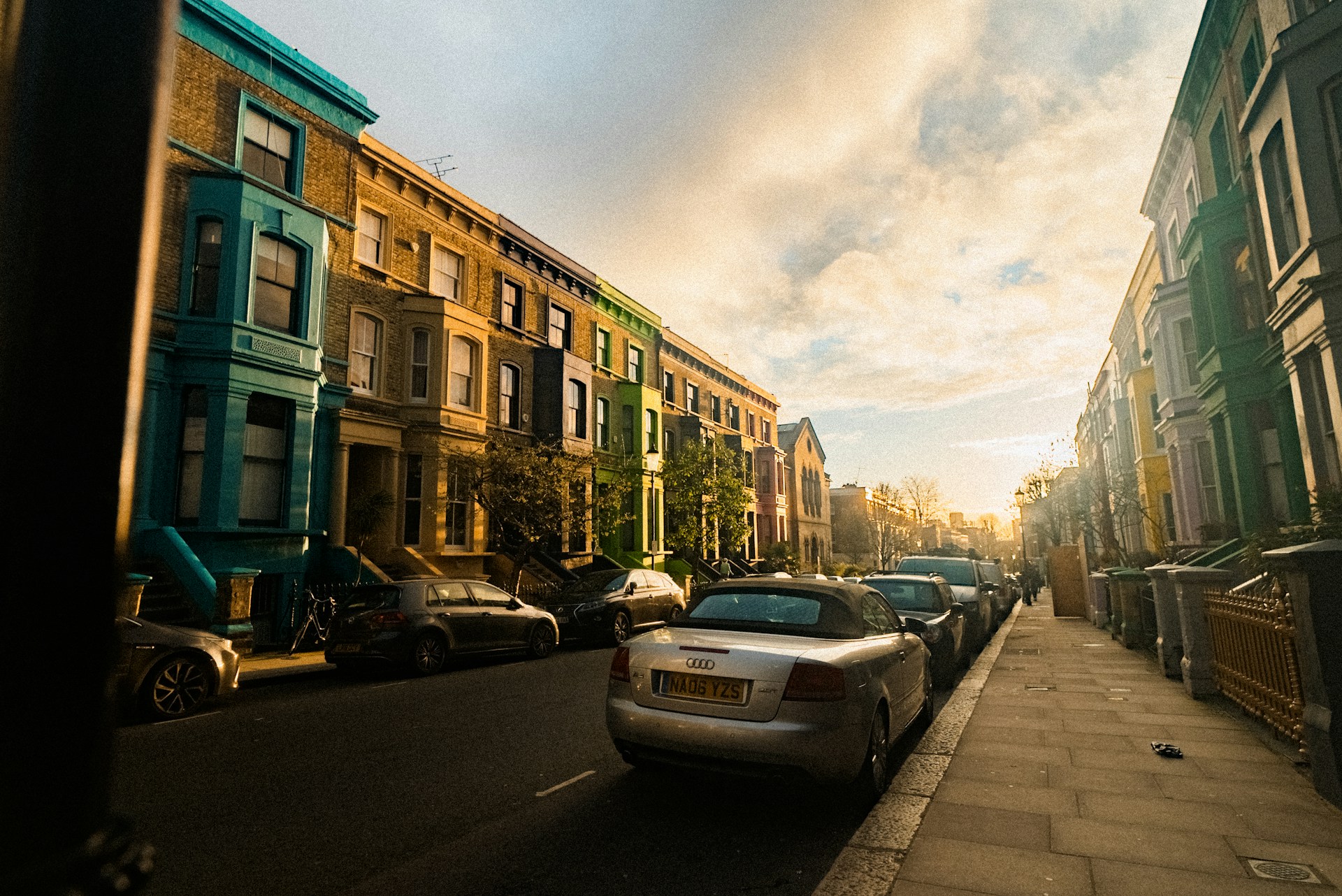 street in one of the best London neighborhoods for expats