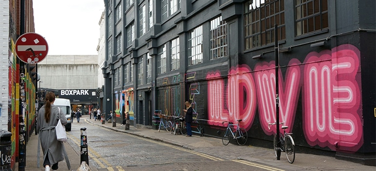 Street in Shoreditch