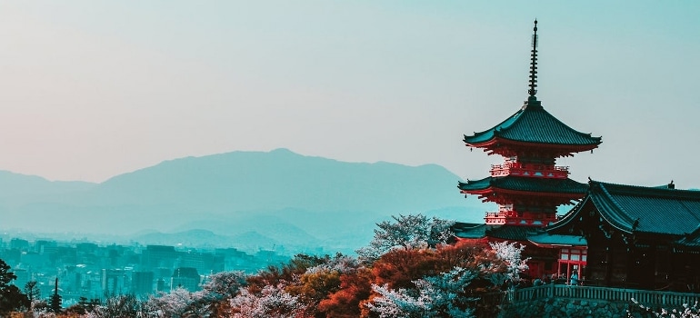 temple in one of the best cities in Japan for expats