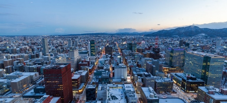 Sapporo panorama