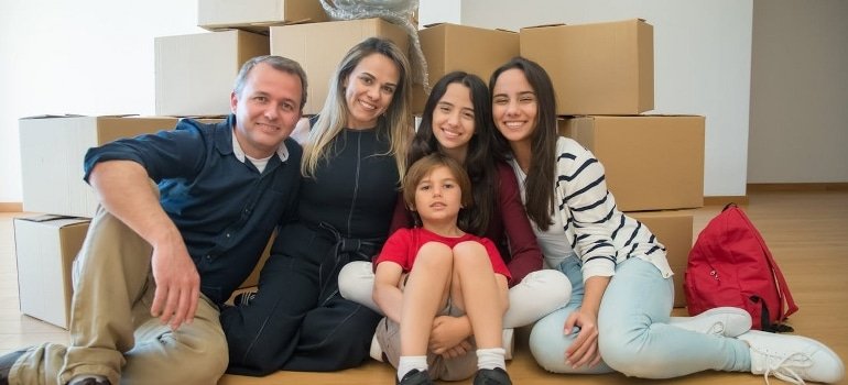 Large family trying to rent an apartment in Germany