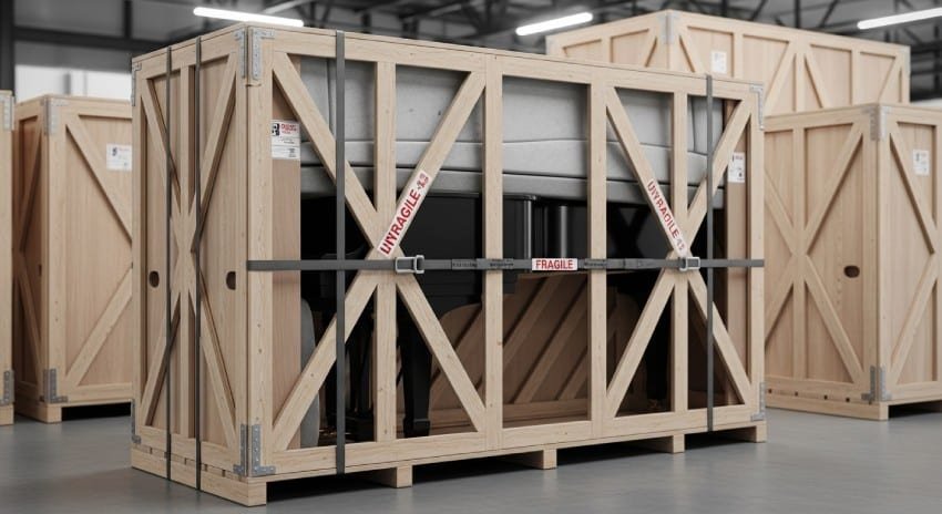 International Piano Moving - Crating Packing